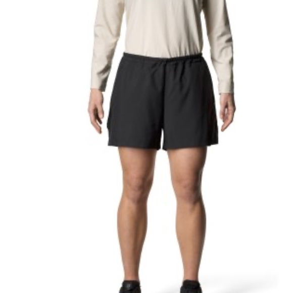 Houdini black Pace Wind Shorts - Women's size medium NWT! - Picture 1 of 13